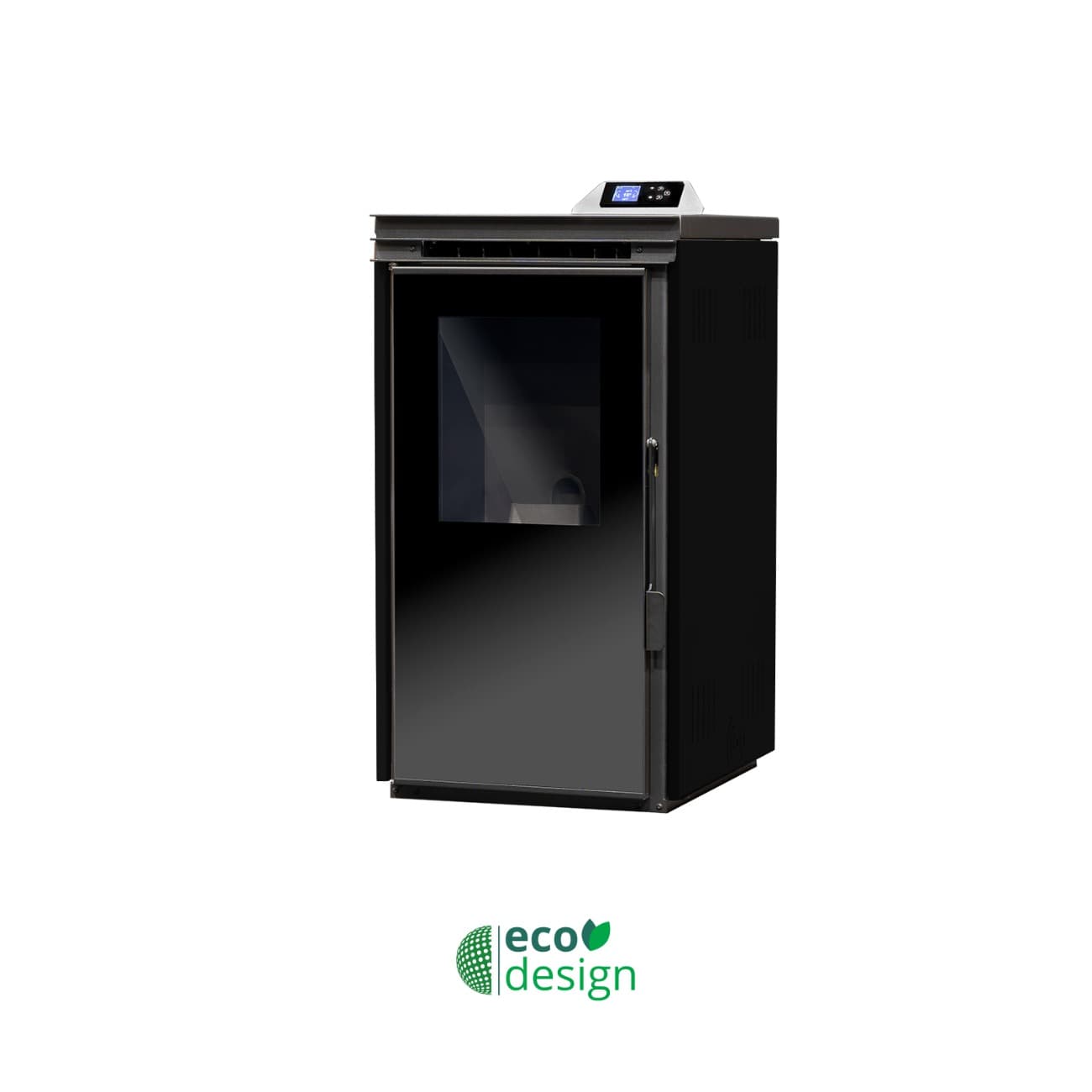 Salamandra a pellets  METLOR ADRIANA CRISTAL 6 de 6.5KW