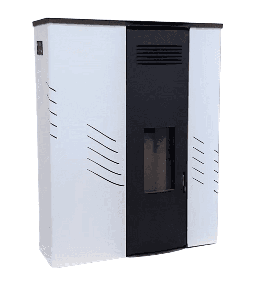 Salamandra a Pellets MEKKA SLIM MINUS DE 10Kw Canalizável