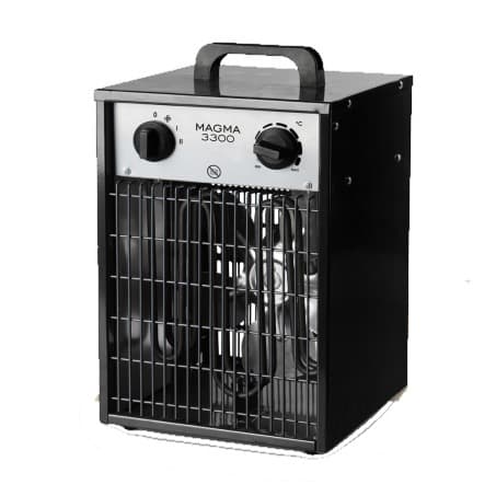 Aquecedor elétrico industrial com ventilador