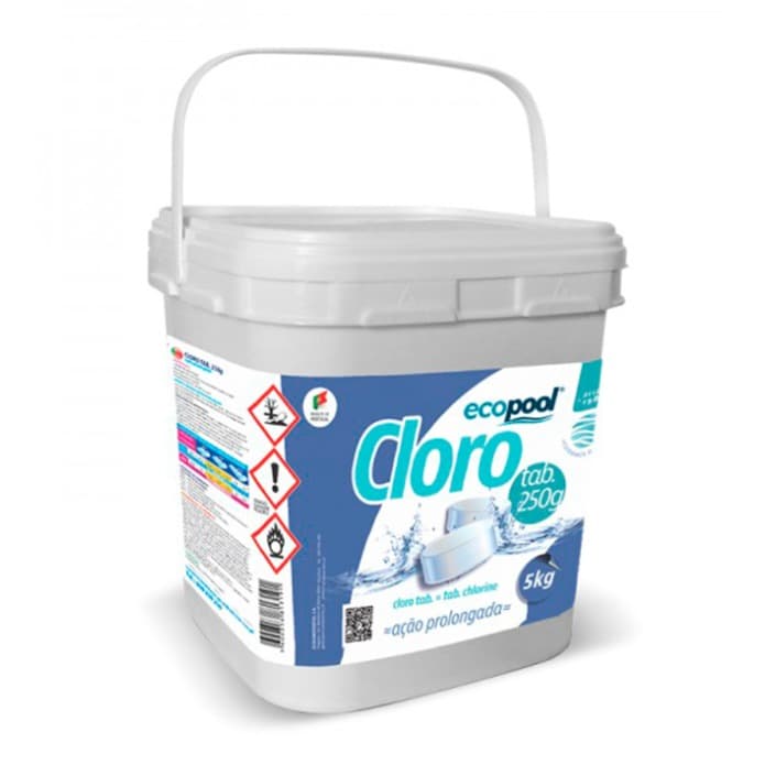Cloro T-250g 5kg Ecopool