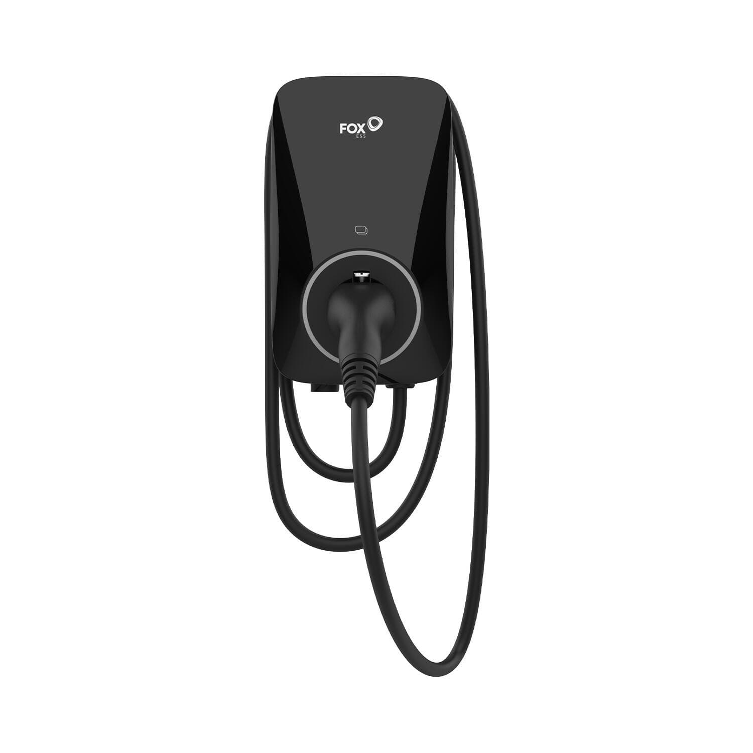 Fox Ess Carregador VE Plug 7.3Kw Type 2 Preto (BT+RFID+WIFI+OCPP)