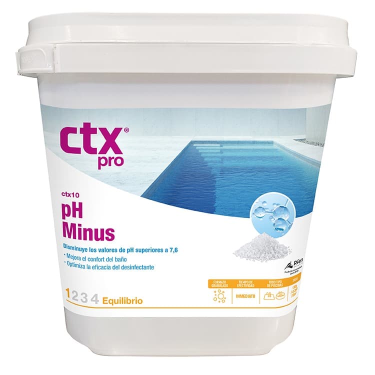 Minorador granulada pH CTX-10 5kg