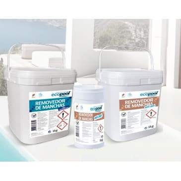 Removedor de manchas granulado para liner 1kg ecopool