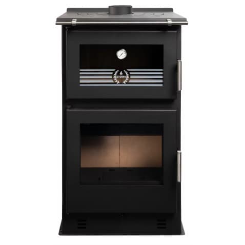 Salamandra a Lenha Oliveirinha Diana com Forno 8.5Kw