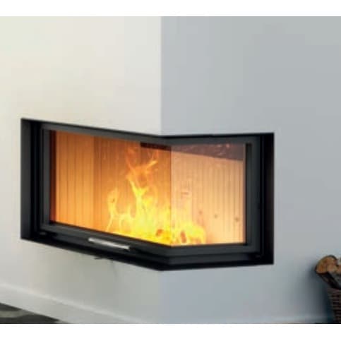 Recuperador de calor a lenha Tri-Desing QUINA 14KW - Lado Esquerdo