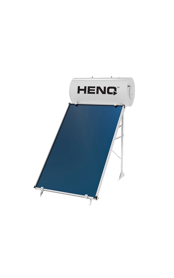 Termossifão HENQ 150L a 300L  Suporte Cobertura Plana