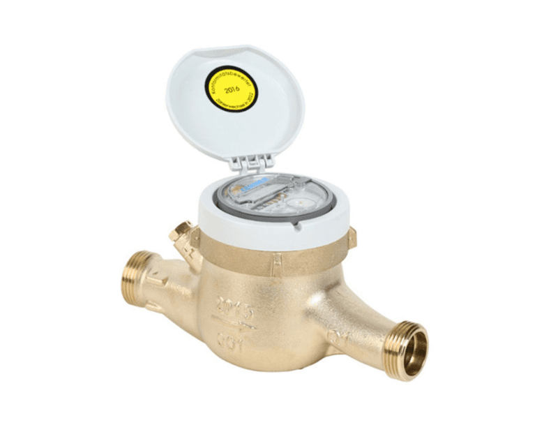 Contador de Água Turbina 1' 1/4' DN30 c/ Junções