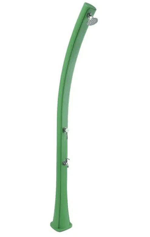 Chuveiro Solar de 25L  lava-pés (Verde Pistacho)