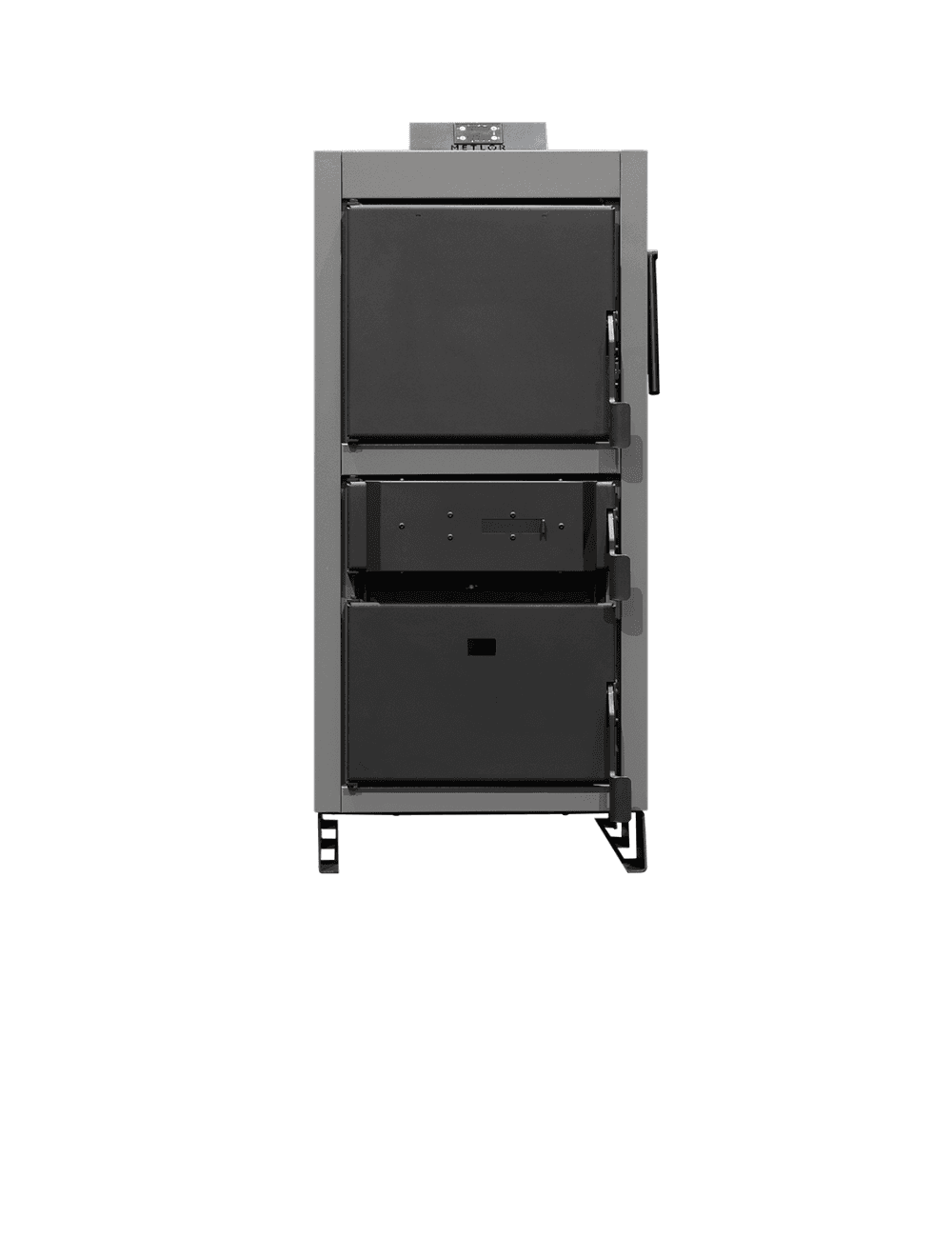 Caldeira a lenha Metlor PM22 de 40kw de chama invertida