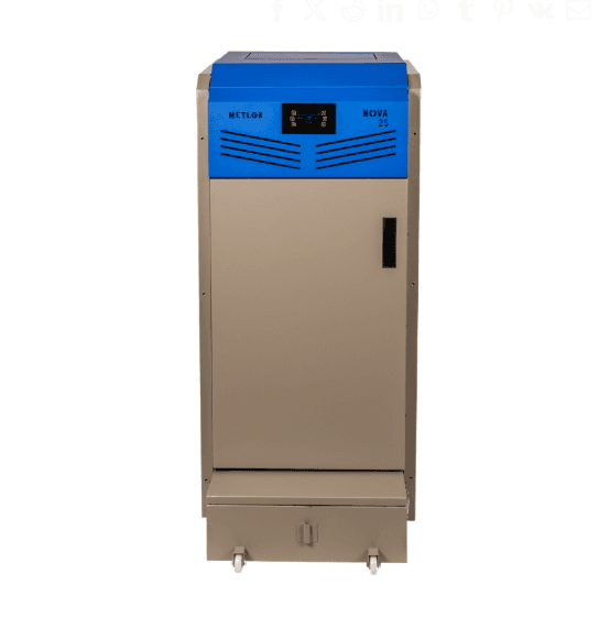 Caldeira a Pellets Nova 25 Kw Metlor
