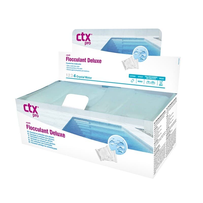 CTX-43 Floculante Deluxe em cartuchos 125 gr 1Kg