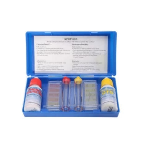 Estojo analisador: pH e Cloro Total