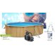 Foto 0: Piscina de A�o oval visual madeira Ecopool 730x360x120cm