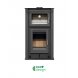Foto 0: Salamandra a lenha METLOR �RIS de Canto 8.5 KW com forno