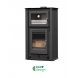 Foto 1: Salamandra a lenha METLOR �RIS de Canto 8.5 KW com forno